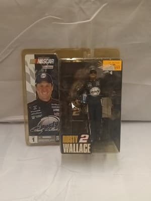Rusty Wallace #2 NASCAR Action McFarlane Figure Series 1 Dodge Action Figure