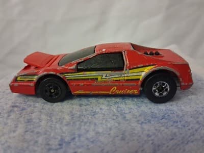 Vintage 1983 Hot Wheels Crack-Ups Red Cruiser Smash Car Mattel Inc. Hong Kong