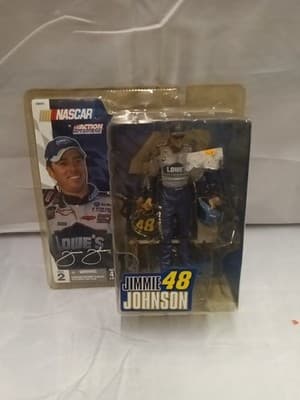 2004 JIMMIE JOHNSON #48 LOWES SERIES 2 ACTION MCFARLANE NASCAR FIGURE New In Box