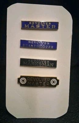 Gun Pin Marksmanship Award ~ Enamel Pins Set Of 4