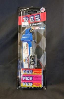 Pez NASCAR Rusty Wallace #2 Rusty's Last Call Semi Truck (2005) NOC Blister Pack