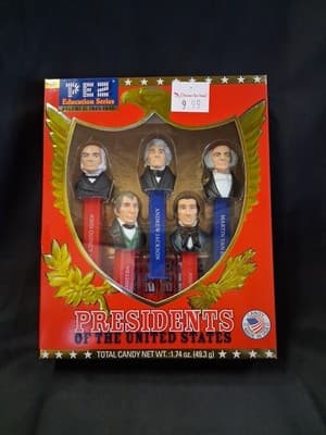PEZ Education Series “Presidents of the USA” Volume II 1825-1845 NIB