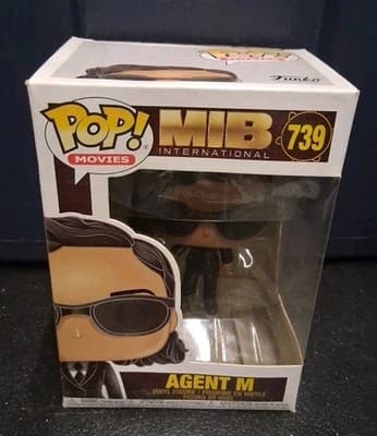 FUNKO POP! AGENT M 739 MEN IN BLACK MIB INTERNATIONAL FIGURE