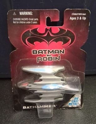 1997 Kenner Batman and Robin BATHAMMER 4.5" Die Cast Vehicle