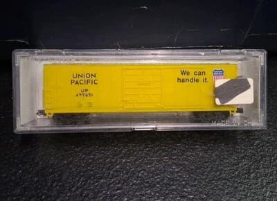Life Like N Scale 7730 Boxcar Union Pacific UP "We Can Handle It"