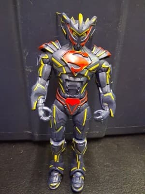 DC Multiverse Superman Energized Unchained Armor McFarlane Gold Label Figure- In