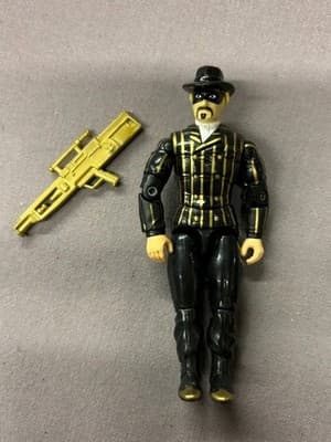 Vintage GI Joe Evil HeadMan HeadHunters 1991 Kingpin Figure ARAH COBRA 4” Rare!