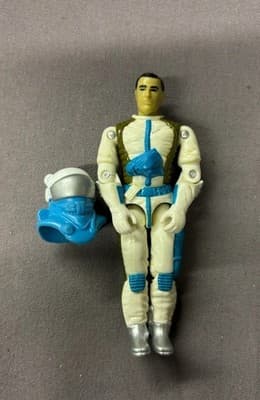 Vintage GI Joe Cobra Arah Figure Countdown Action Figure, 1989