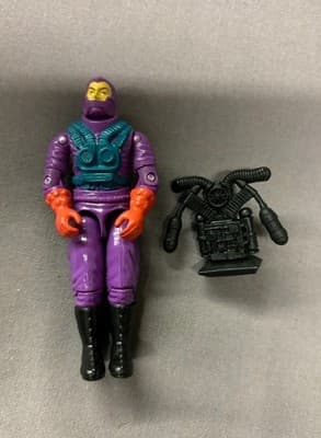 GI Joe ARAH Cobra TOXO VIPER v1 VIntage 1988 Hasbro