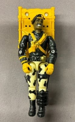 Vintage GI Joe Stalker 3.75" Action Figure With Backpack 1992 Hasbro Used