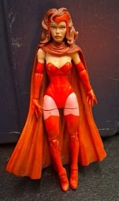 Hasbro Marvel Legends Scarlet Witch Odin Allfather Wave Action Figure Loose