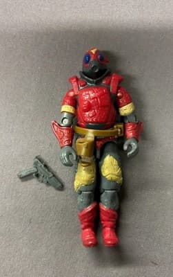 1987 Hasbro G.I. Joe Cobra-La Royal Guard Vintage Military Action Figure Weapon