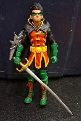 McFarlane Toys~DC Multiverse~Damien Wayne~Robin Action Figure~Loose