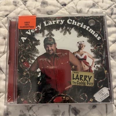 A Very Larry Christmas-Larry the Cable Guy (CD, 2004) Warner Bros New Sealed