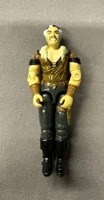 1987 3.75” Hasbro GI Joe Crystal Ball V1 Figure 3 3/4” Cobra Hypnotist