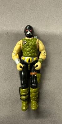 Croc Master V1 Vintage GI Joe 3.75" Action Figure 1987 Hasbro ARAH