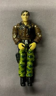 Hasbro GI Joe General Hawk Commander 3.75" Action Figure Vintage 1986