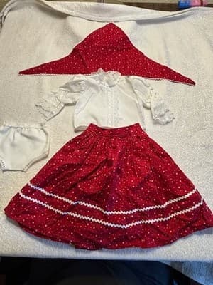 Handmade Doll Dress Outfit For 18” American Girl Doll Lovely
