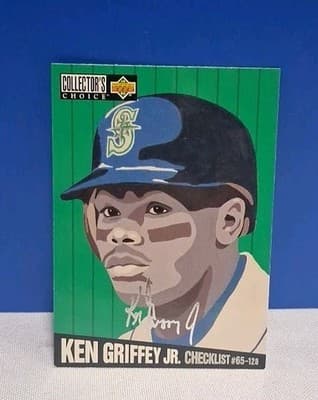 1994 Upper Deck Collector's Choice - Checklist Ken Griffey Jr #317
