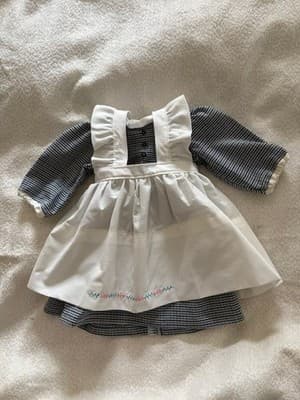 Beautiful Handmade Doll Dress For 18" American Girl Doll Colonial Dress