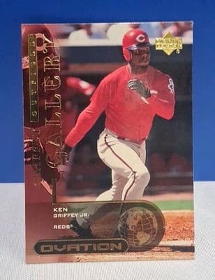 2000 Upper Deck - GALLERY OVATION Griffey Jr - Cincinnati Reds MRM Japan