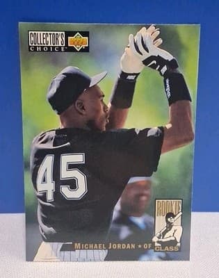 ⚾1993-94 Upper Deck Collector's Choice #661 Michael Jordan Rookie Card RC