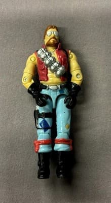 Gi Joe Cobra Vintage 1986 Dreadnok Monkeywrench ARAH Retro