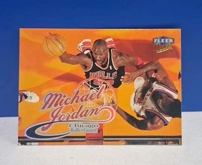 1998-99 FLEER ULTRA MICHAEL JORDAN #85 - Chicago Bulls Wizards MVP HOF UNC