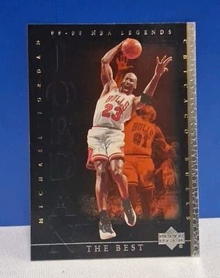 1999-2000 Michael Jordan Upper Deck NBA Legend The Best #86