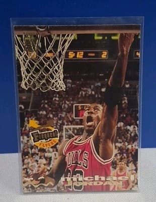 Michael Jordan 1993-94 Topps Stadium Club Frequent Flyers #181 Chicago Bulls