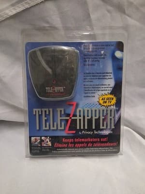 TeleZapper is a black Yele Zapper designed for telephone New