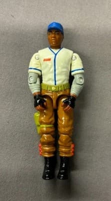 Vintage 1988 GI JOE Hardball Loose Action Figure 3.75" ARAH V1