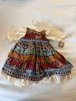 Handmade Designer Outfit Dress For 18" American Girl Doll Beautiful