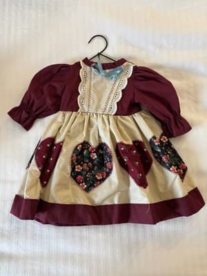 Lovely Handmade Designer Outfit Dress For 18" American Girl Doll