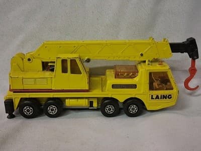 Matchbox Super Kings Lesney 1974 No. K-12 “Hercules” Mobile Crane Laing