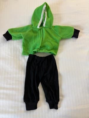 2 Piece Hooded Handmade Designer Outfit For 18" American Girl Doll Beautiful