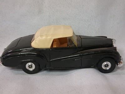 B50 1:36 CORGI TOYS Bentley R Series Black/Beige Top Made In Great Britain π¬π§