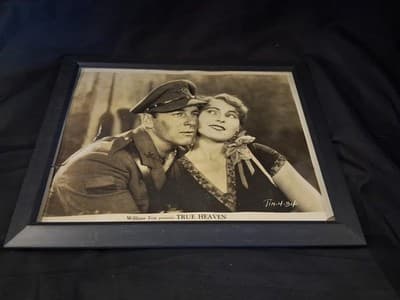 Framed Vintage Publicity Still, Old Movie Still - Portrait Photo