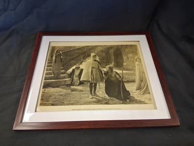 Framed Vintage Publicity Still, Old Movie Still - Portrait Photo