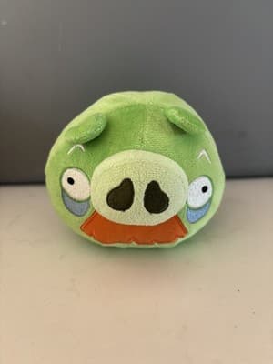 Angry Birds Grandpa Pig Mustache Plush Stuffed Animal Toy π
