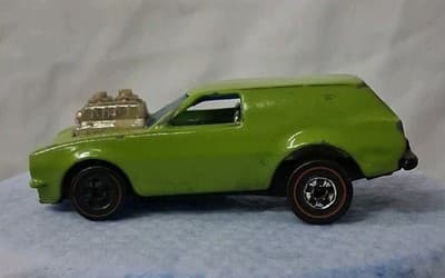 Vintage Hot Wheels REDLINE Tires Green Poison Pinto Hong Kong 1975 🛞