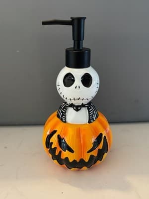 The Nightmare Before Christmas Jack Skellington Halloween Pumpkin Soap Dispenser