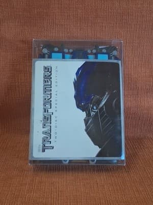 TRANSFORMERS 2 DVD Set Special Edition Optimus Prime Transforming Case