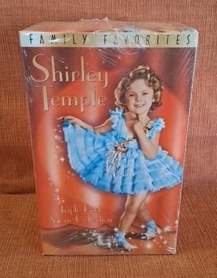 Shirley Temple Gift Set (VHS, 2000, 3-Tape Set) NEW SEALED