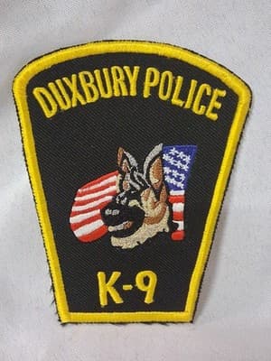 MASSACHUSETTS, DUXBURY POLICE DEPT K-9 UNIT PATCH