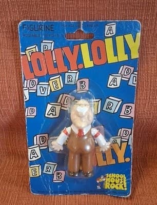 Father School House Rock Figure Grammar Rock 1995 Lolly, Get Your Adverbs Here!