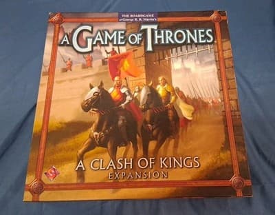 Game of Thrones A Clash of Kings Expansion Board Game George R R Martin Exc