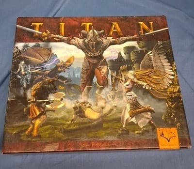 Titan Boardgame (Valley Games, Inc) Hardly Used, Exc , Rare