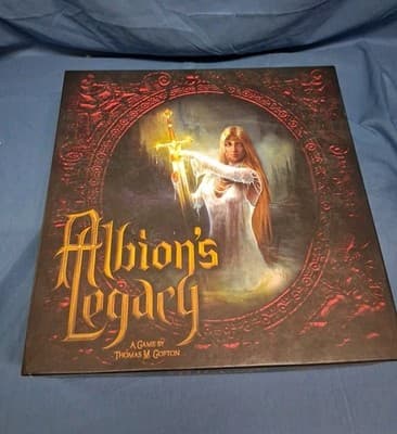 Lynnvander Boardgame Albion's Legacy (2nd Ed) Box VG+/EX