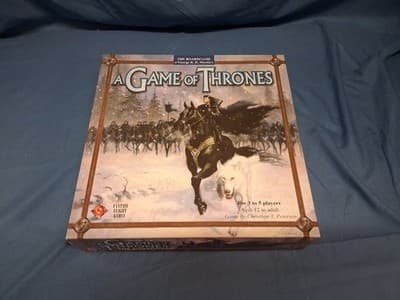 A Game of Thrones Board Game 1st Edition Fantasy Flight Games Not Complete